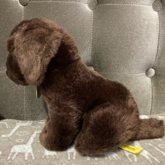 Chocolate Lab Miyoni Tots by Aurora Plush Stuffed Animal - Picture 3 of 7